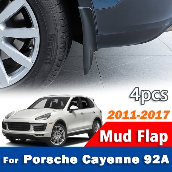 For Porsche Cayenne 92A Car Mudflaps Fender Mud Flap Guards Splash Mudguard Car Accessories 1set 4pcs 2011 2012 2013 2014 2015+