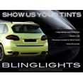 thumbnail image 1 of For Porsche Cayenne Tinted Tail Lamps Light Smoked Overlays Film Protection Kit, 1 of 4