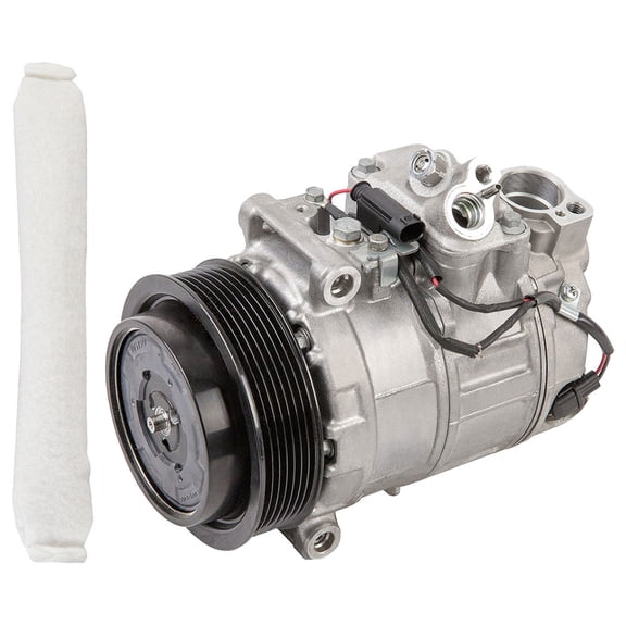 For Porsche Cayenne V8 2011 2012 2013 2014 AC Compressor w/ A/C Drier - BuyAutoParts