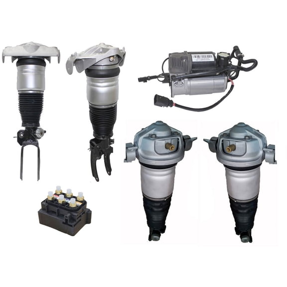 For Porsche Cayenne Volks Touareg 2003-10 Front and Rear Air Suspension Kit - BuyAutoParts