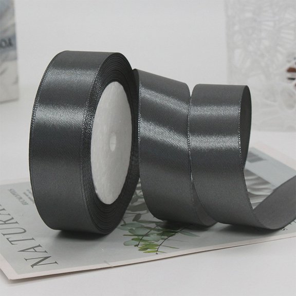 For Present Wrapping Satin Ribbon 25 mm x 23 m for Craft and Sewing Use