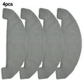 thumbnail image 1 of For Q8 Robotic Vacuum Compatible Mop Clothes Set Of Four Replacement Pads, 1 of 9