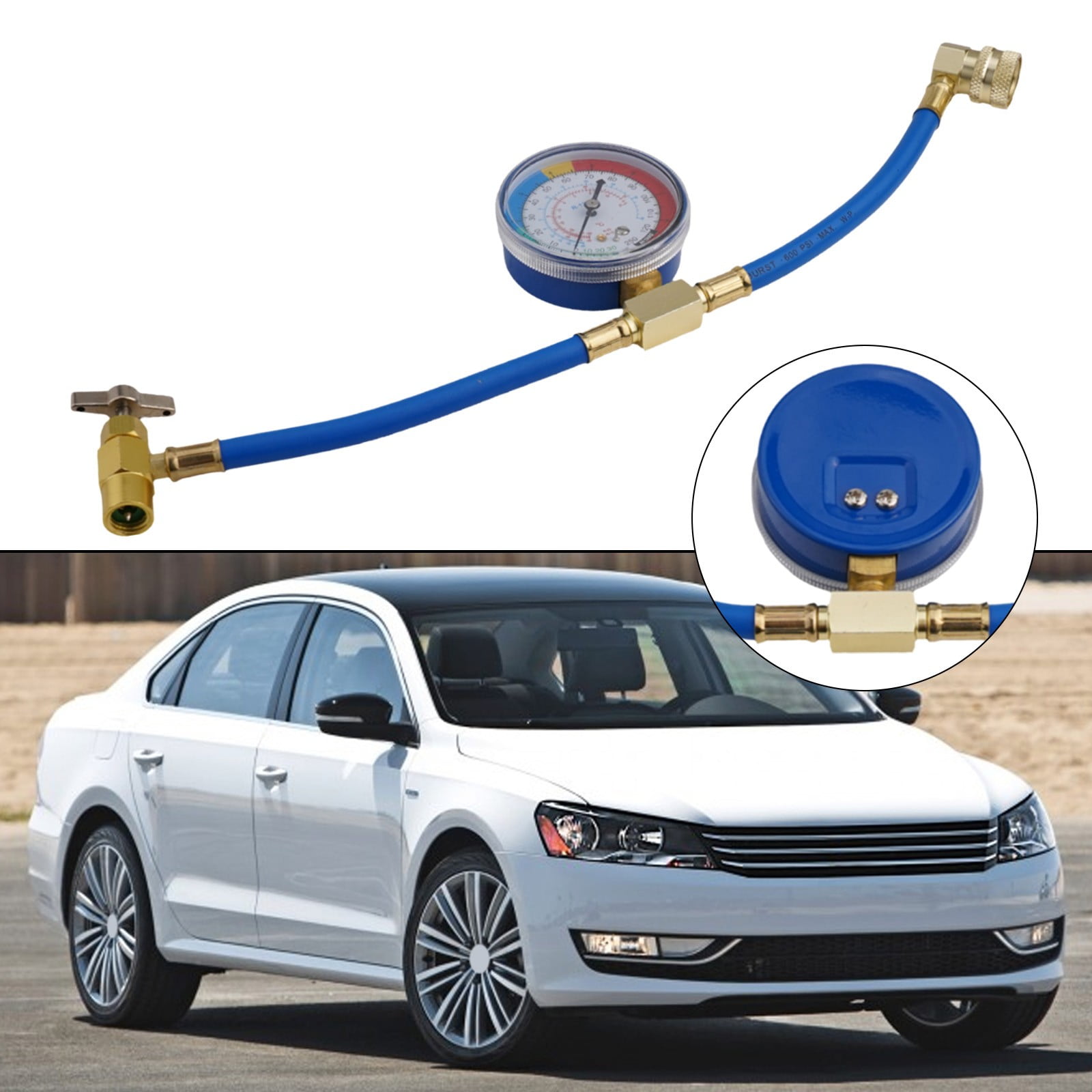 For R134A Car Refrigeration Air Conditioner Recharge Filling Hose