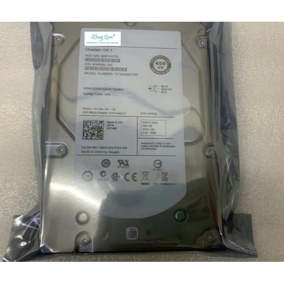 For R710 R720 R900 server 450G 15K 3.5 inch ST3450857SS
