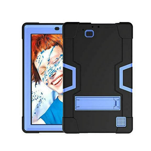 For RCA 11.5 inch Galileo Pro RCT6513W87DK Case,SOATUTO Heavy-Duty Drop-Proof and Shock-Resistant Rugged Hybrid Case Built-in Stand For RCA 11.5" Galileo Pro RCT6513W87DK Tablet - Black+Blue