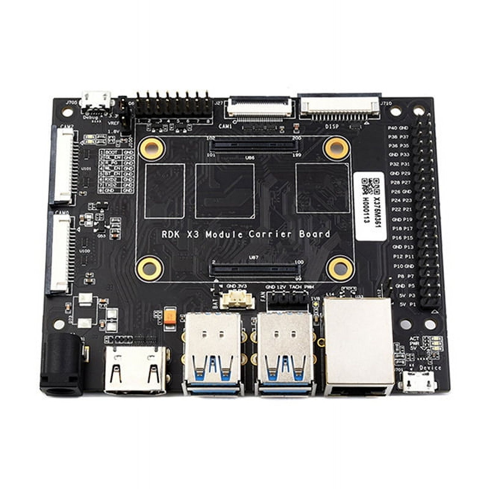 For RDK X3 Module Carrier Board USB3.0 RJ45 Ethernet Enhancing ...