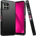 thumbnail image 1 of For REVVL 7 PRO 5G Case Dual layers Rugged Cover with Tempered Glass Included, 1 of 6