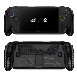 For ROG XBOX Ally X/Ally Case with Kickstand, TPU Protective Cover - Anti-Slip & Shockproof (Black)