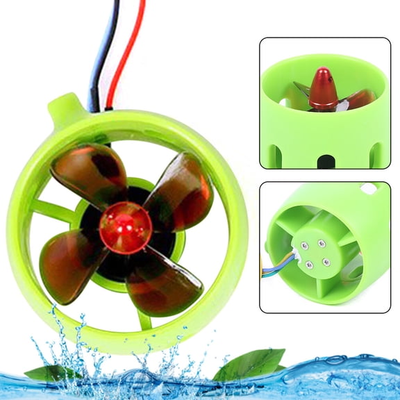 For ROV RC Bait Tug Boat 12V-24V Underwater Thruster Engine Propeller Drive