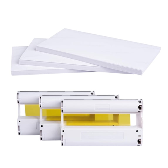 For RP-108 Photo Paper 6inch for CP1300 CP1200 CP1500 Thermal Sublimations Printer Photo Paper Ink Cassette