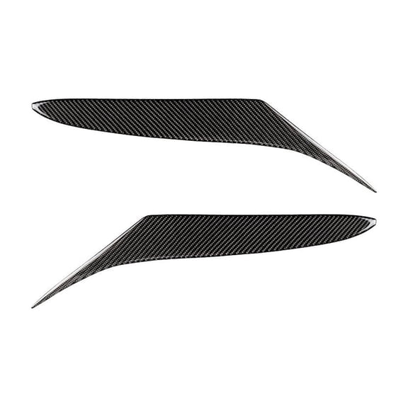 For RX8 04-08 Car Exterior Front Lamp Eyebrow Frame Stickers Carbon Fiber Headlight Personality Eyebrows
