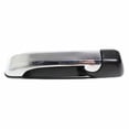 thumbnail image 1 of For Ram 1500 2011 2012 Exterior Door Handle Driver Side | Rear | Chrome | Black | CH1520141 | 1GH271XRAC, 1 of 2
