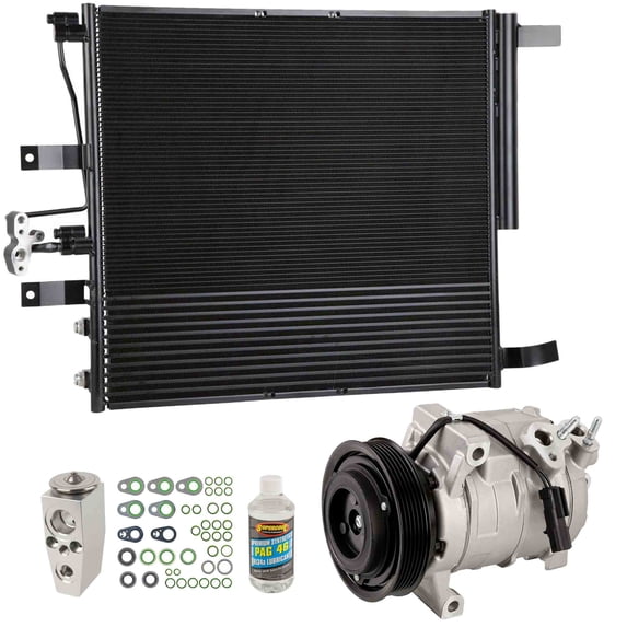 For Ram 1500 2012 2013 A/C Kit w/ AC Compressor Condenser & Drier - BuyAutoParts