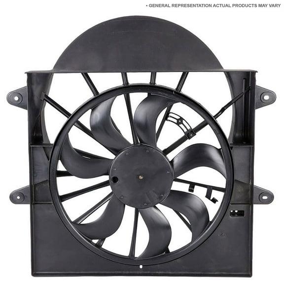 For Ram 1500 2014 2015 2016 2017 2018 Cooling Fan Assembly - BuyAutoParts