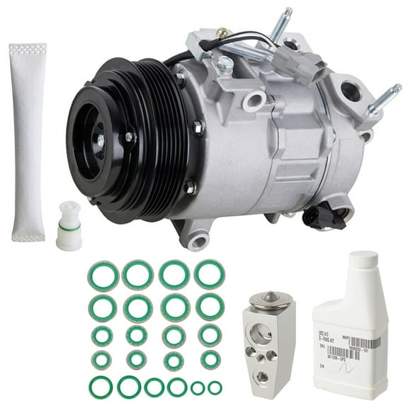 For Ram 1500 2016 AC Compressor w/ A/C Repair Kit - BuyAutoParts