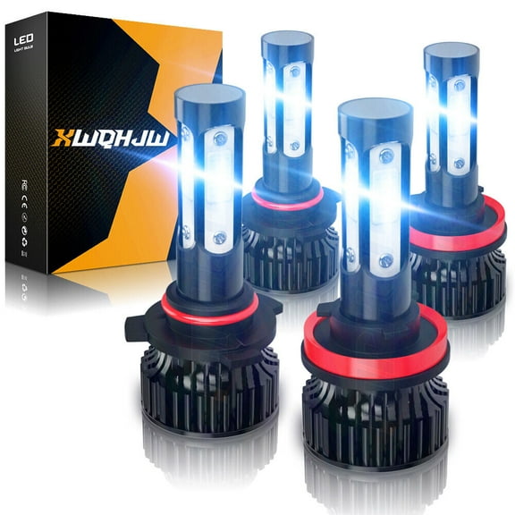 For Ram 1500 Classic SLT Cab Pickup 2019-2021 6000K LED Headlight High Low Beam 9005 HB5 H11 Bulbs