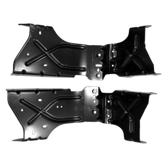 For Ram 2500 2019 2020 2021 Driver or Passenger Side Bumper Mounting Bracket Set | Rear | CH1165106 | 68451115AA