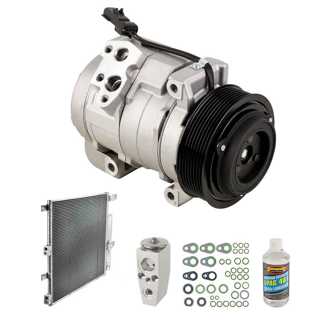 For Ram 2500 3500 A/C Kit w/ AC Compressor Condenser & Drier - BuyAutoParts