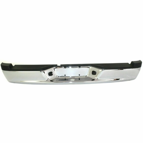 For Ram Dakota 2011 Step Bumper Assembly | Rear | Chrome | w/ Pads & Brackets | CH1103113 | 55077653AE