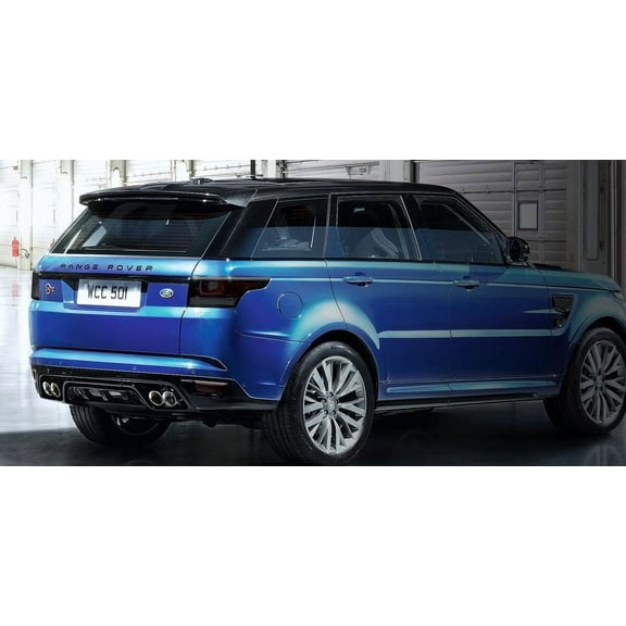 For Range Rover Sport Smoked Tail Light Overlays Mudered Out Lamp Covers