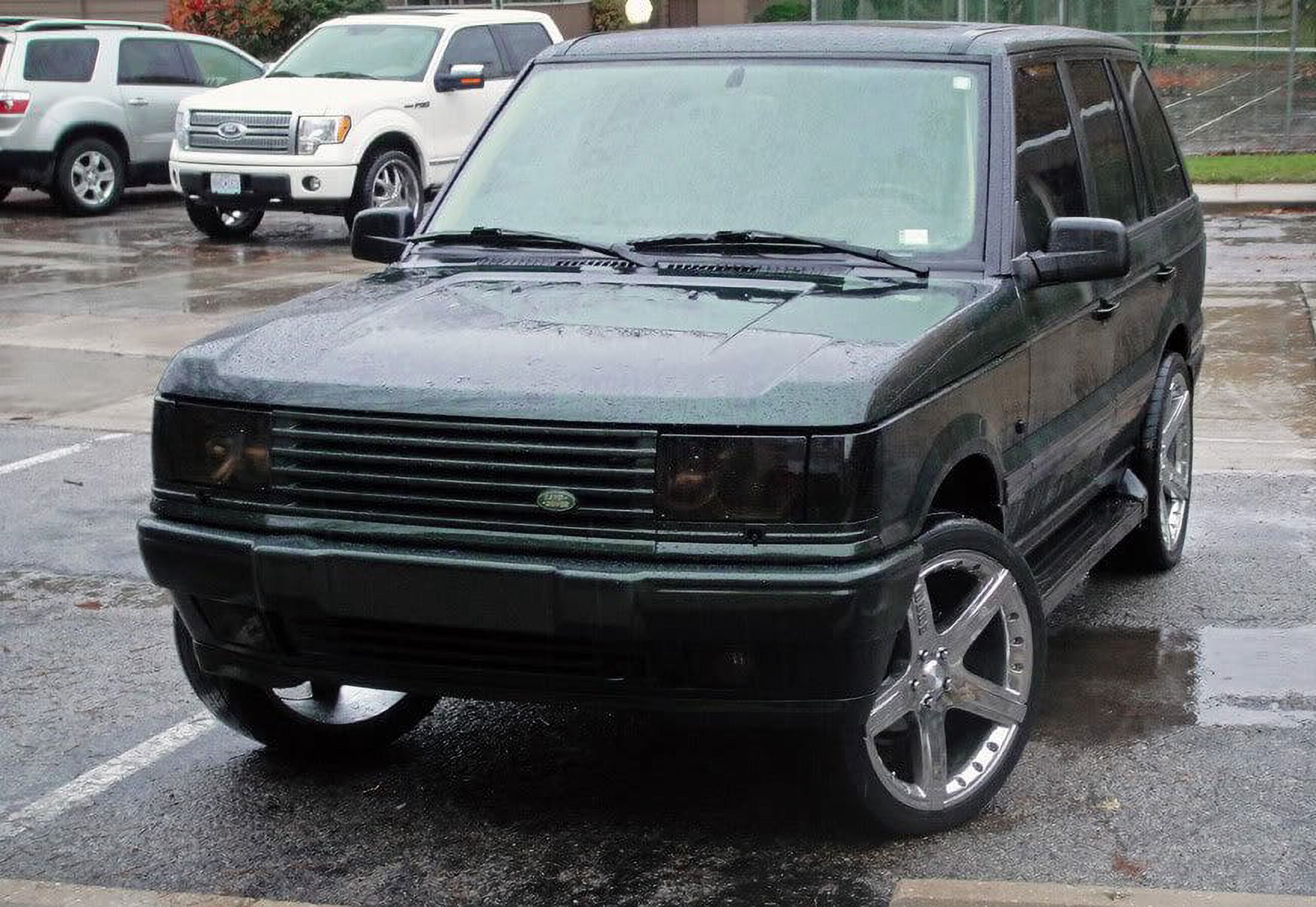 For Range Rover Tinted Headlight Headlamp Protective Overlays Film ...