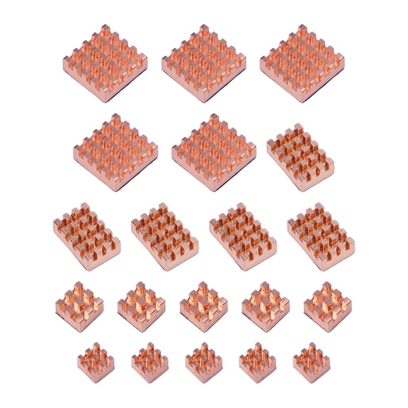 For Raspberry Pi 4B Heatsink Kit 20 Pcs Pure Copper For Enhanced For Cooling
