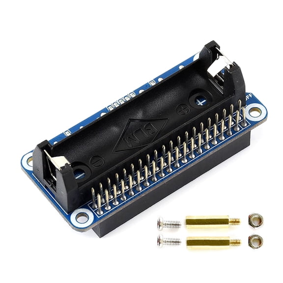 For RaspberryPi Li-ion Battery HAT Adapter Bi-Directional Quick Charge Supports SFCP 5V Output for RaspberryPi 4B/3B+