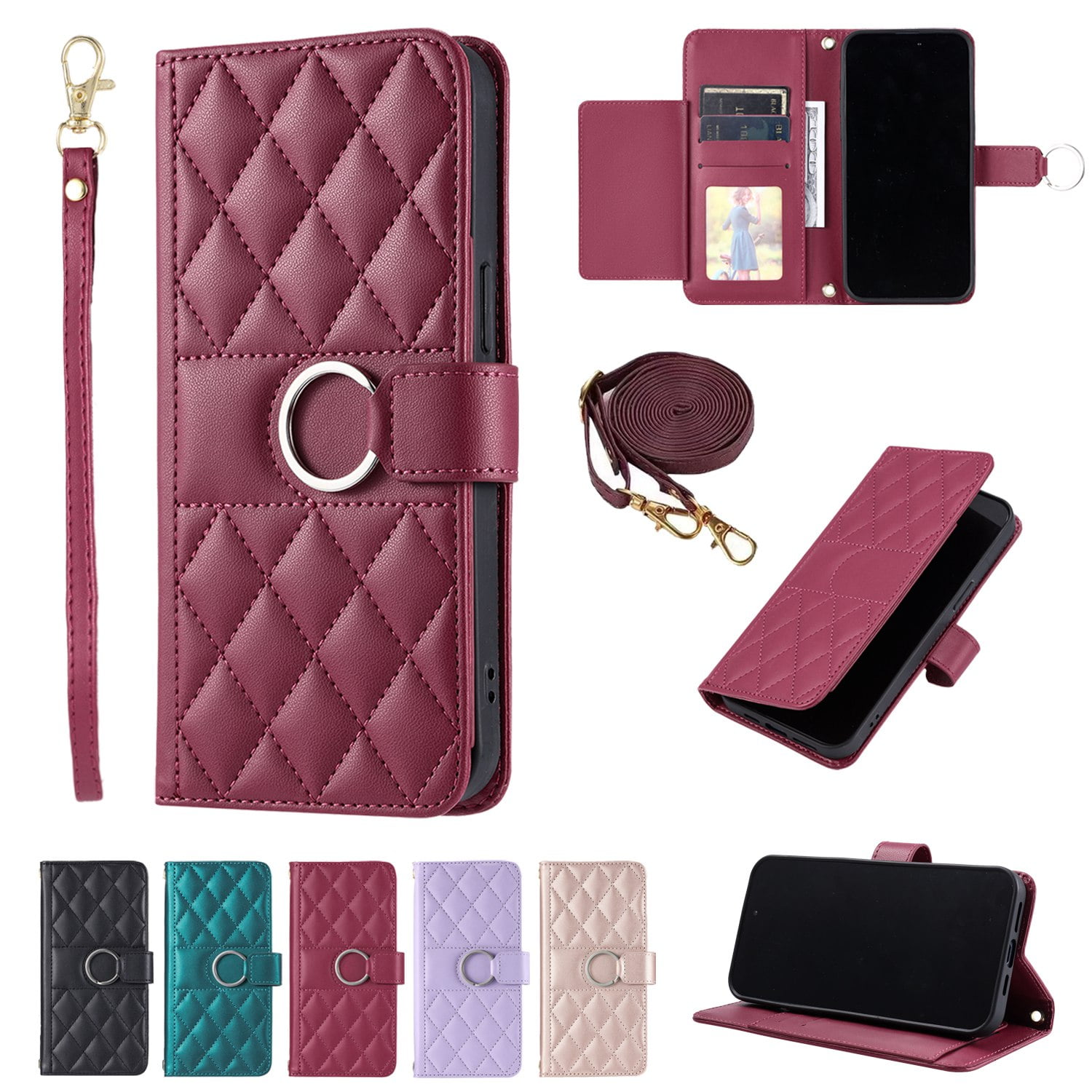For Realme 5 Pro 5i Phone Case Wallet Case with Card Holder Magnetic For Realme 5 Pro 5i Leather Phone Cases