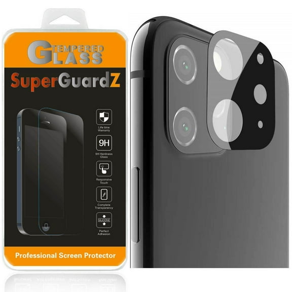 For Rear Camera Lens of iPhone 11 Pro - SuperGuardZ Tempered Glass Screen Protector, 9H, Anti-Scratch, Anti-Bubble, Anti-Fingerprint