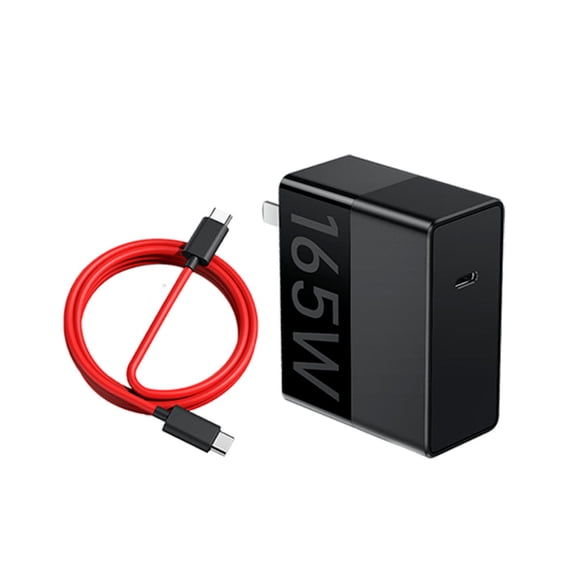 For Red Magic 7 7S Pro 165W GaN Fast Charging US Wall + Cable