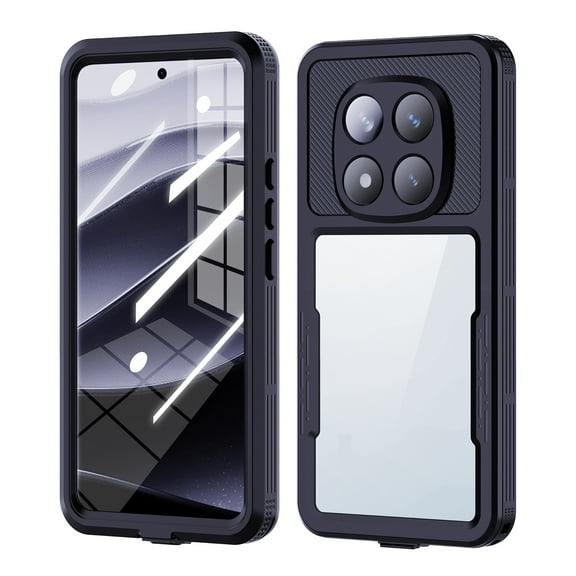 For Redmi Note 14 Pro 5G Waterproof Case, Shockproof Rugged Cover for Outdoor