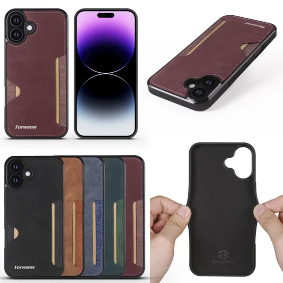 For Redmi note 12 5G phone case, PU leather wallet case with credit card slot,