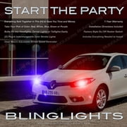 For The Renault Fluence Xenon Head Lamp Strobe Light Kit multi-color