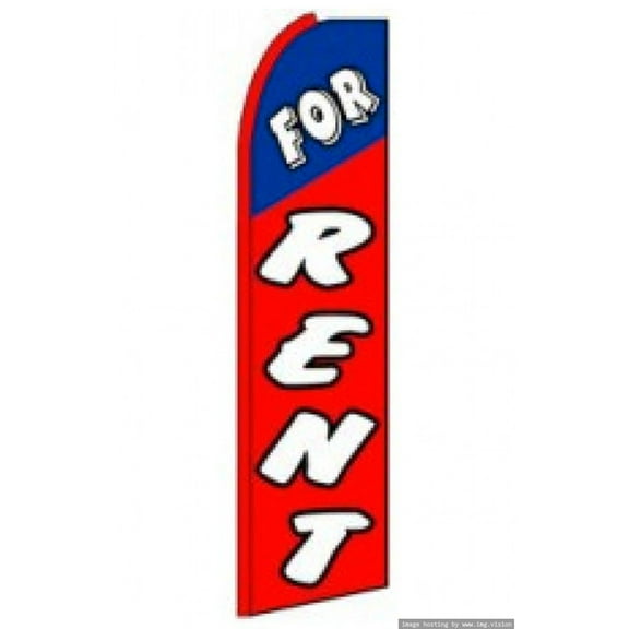 For Rent Swooper Flag (Hardware Not Included) |Advertisement /Business Flags | Feather Flag |