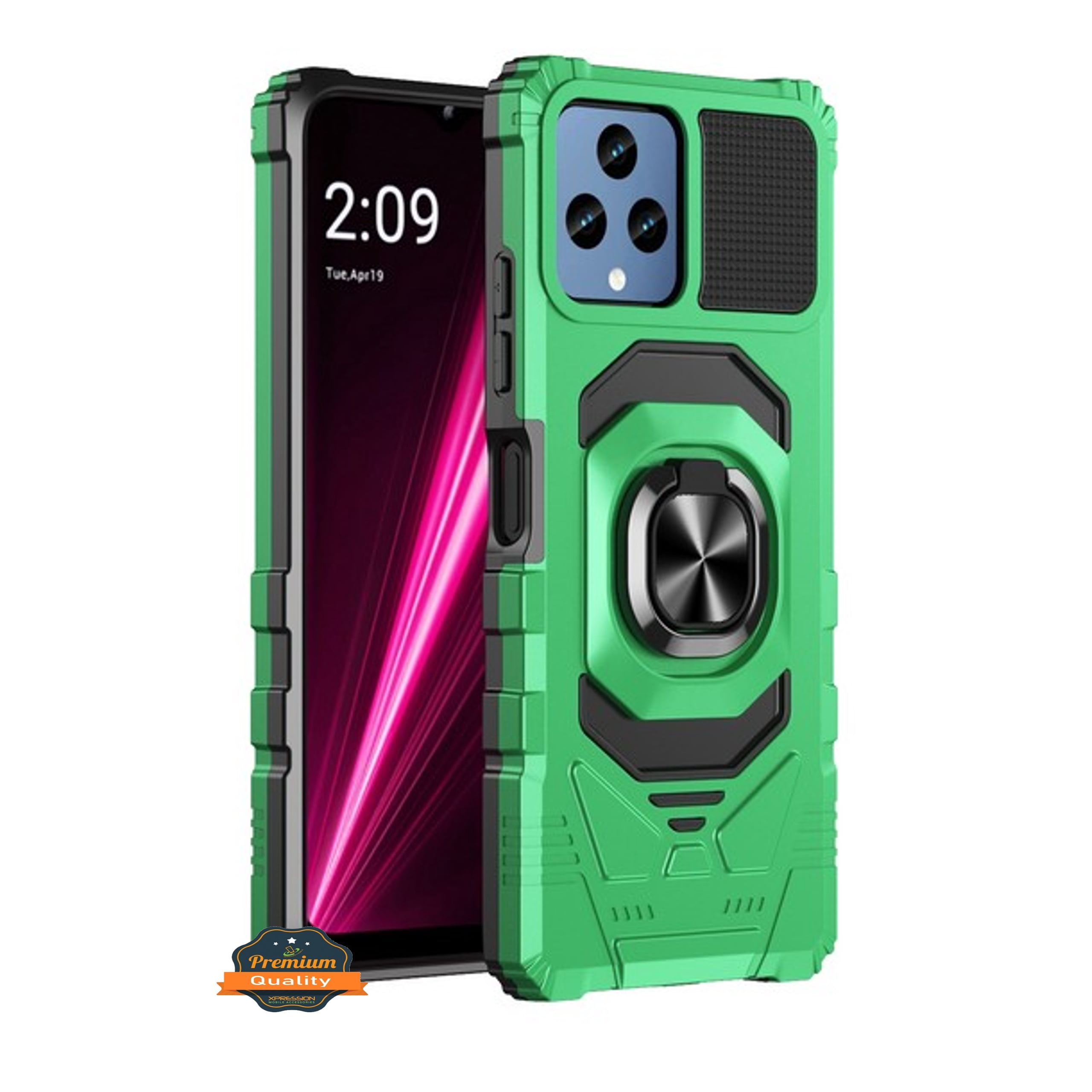 Magnetic Car Mount Compatible Case Rugged Case For TCL Revvl 4 Plus With Kickstand & 3 Screen Protectors Shockproof, Magnetic Car Mount Compatible Magnetic Car Mount Compatible Case Rugged Case For TCL Revvl 4 Plus With Kickstand & 3 Screen Protectors Shockproof, Magnetic Car Mount Compatible