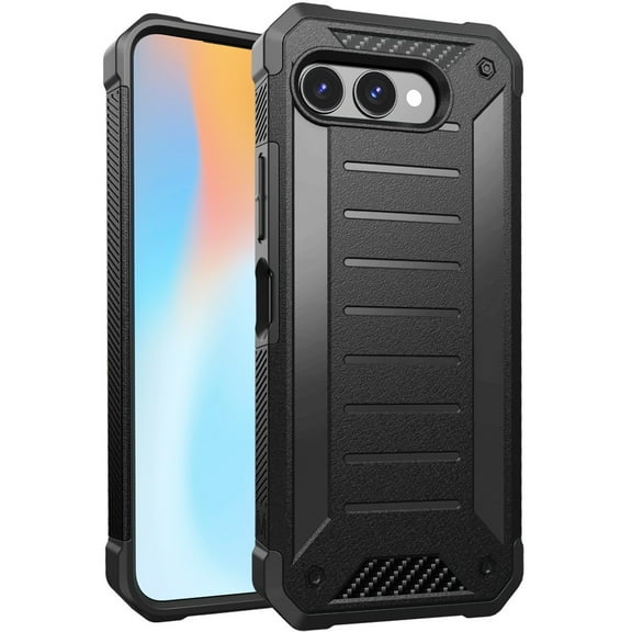 Revvl 8 Premium Hybrid Case - Black