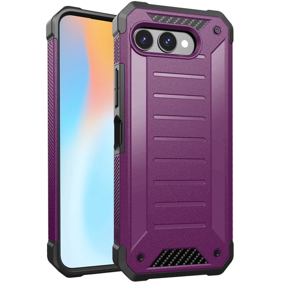 Revvl 8 Dark Purple Tough Hybrid Case
