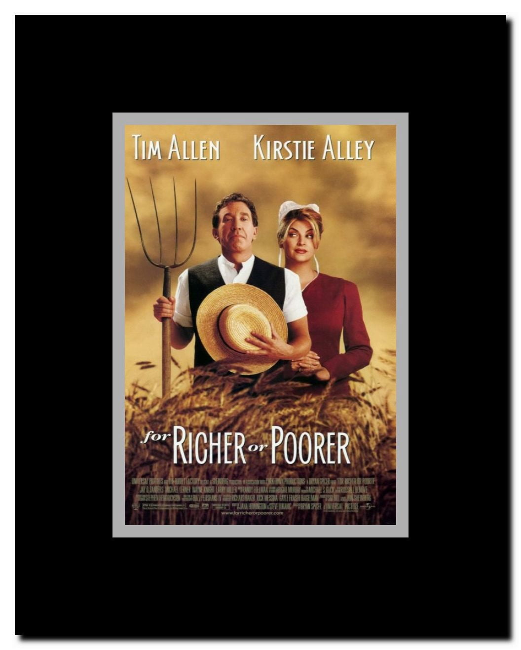 For Richer or Poorer Framed Movie Poster