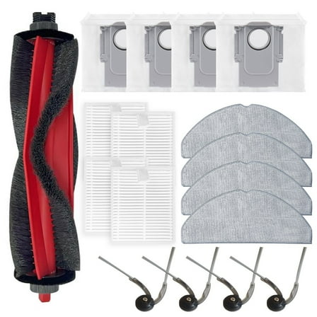 For Roborock For Q7 M5+ Replacement Accessory Set with Dust Bags and Brushes