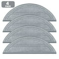 thumbnail image 1 of For Roborock Q10 S5 / Q10 S5+ / Q10 VF / Q10V / Q10V+ Mop Cloth Pads Replacement Kits Reusable And Washable Cleaing Mop Cloth, 1 of 6