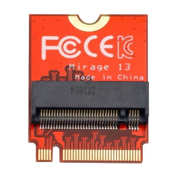 For Rog Handheld Transfer Board 180 Degrees Reverse M.2 Transfer Card M.2 NVME 2280 Hard Drive Adapter
