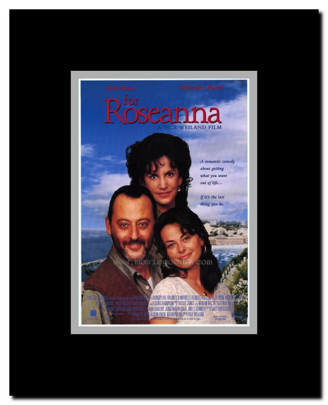 For Roseanna Framed Movie Poster