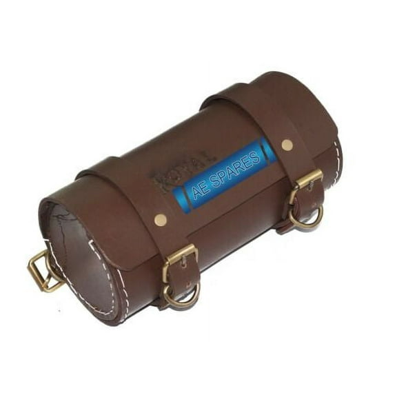 For Royal Enfield 350 500 Interceptor Classic Tool Bag Roll Leather