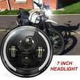 thumbnail image 1 of For Royal Enfield Himalayan 2018-2022 7" inch LED Projector Headlight Halo DRL, 1 of 6