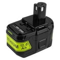 thumbnail image 1 of For Ryobi 18-Volt 12.0Ah Replacement Tool Battery, Power High Capacity Lithium-Ion Battery Compatible with Ryobi BPL-1815, BPL-1820G, P105, P109, 1 of 9