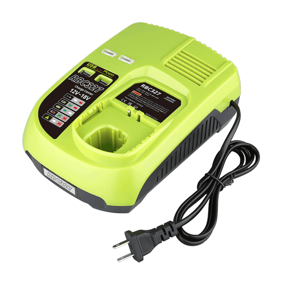Replace for Ryobi P117B 18V Fast Charger Compatible with 12V-18V Lithium Nicd Battery P100 P101 P102 P103 P105 P107