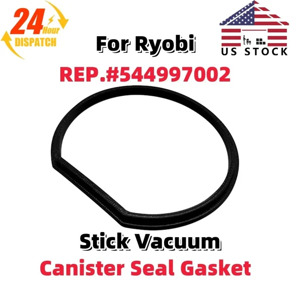 For Ryobi Stick Vacuum Canister Seal Gasket Pblsv717 Pcl720K Pblsv716K 18V Pcl