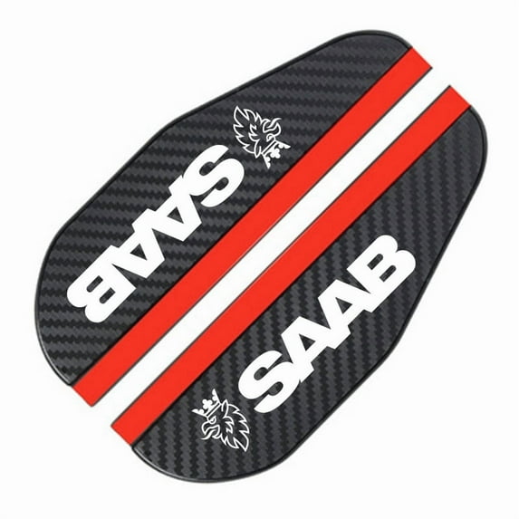 For SAAB with Logo-Car Rearview Mirror Rain Eyebrow For SAAB Hirsch Aero 91 93 94 95 97 99 900 9000 Aero X 93X 95X 94X 97X 900S Car Accessories