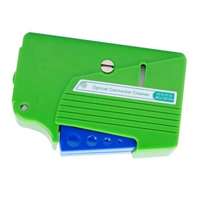 For SC FC ST MU LC MPO MT MTRJ Fiber Cleaning System Antistatic Resin, Expandable Tip, Lightweight Easy to Use