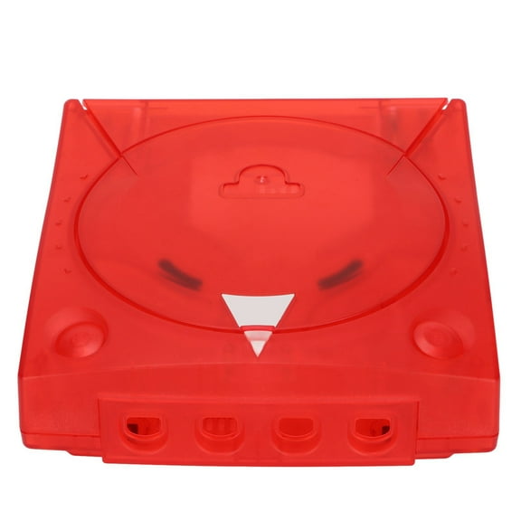 For SEGA Dreamcast DC Translucent Case Retro Video Game Console Protective Housing Shell Translucent Red